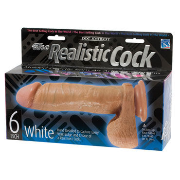 Новинка раздела Секс игрушки - Doc Johnson Realistic Cock 15,5 см, телесный Новинка раздела Секс игрушки - Doc Johnson Realistic Cock 15,5 см, телесный