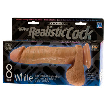 Новинка раздела Секс игрушки - Doc Johnson Realistic Cock 20,5 см, телесный Новинка раздела Секс игрушки - Doc Johnson Realistic Cock 20,5 см, телесный