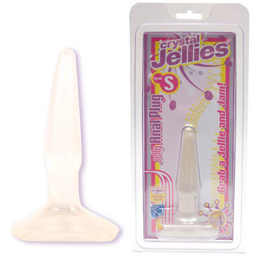 Doc Johnson Crystal Jellies Small, Миниатюрная анальная пробка Doc Johnson Crystal Jellies Small, Миниатюрная анальная пробка