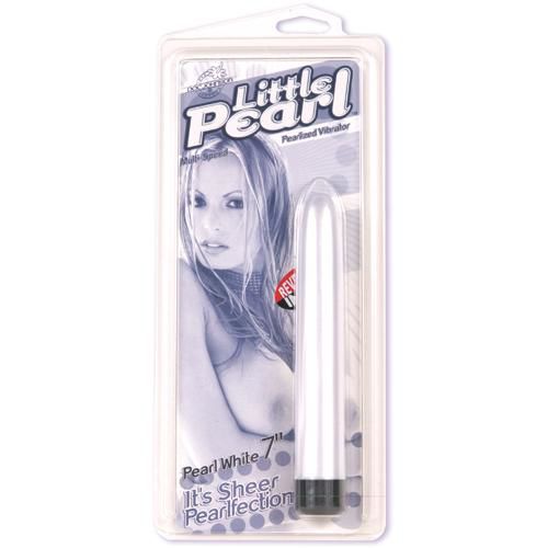 Doc Johnson Little Pearl, белый - Классический вибратор - купить в секс шопе Doc Johnson Little Pearl, белый - Классический вибратор - купить в секс шопе