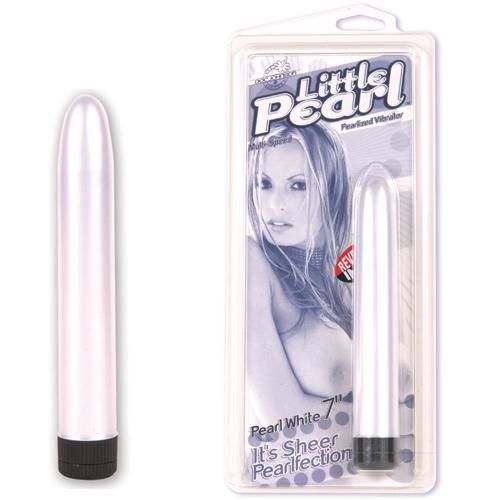 Doc Johnson Little Pearl, белый, Классический вибратор Doc Johnson Little Pearl, белый, Классический вибратор