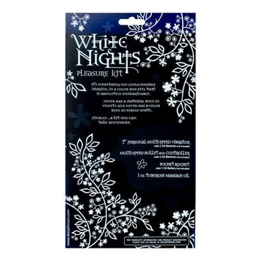 Doc Johnson White Nights, Набор из вибратора, виброяйца, стимулятора и другие товары Doc Johnson с фото Doc Johnson White Nights, Набор из вибратора, виброяйца, стимулятора и другие товары Doc Johnson с фото