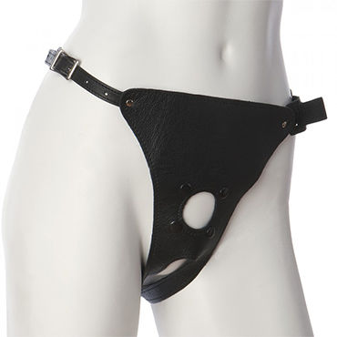 Doc Johnson Vac-U-Lock Leather Ultra Harness - фото, отзывы Doc Johnson Vac-U-Lock Leather Ultra Harness - фото, отзывы