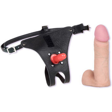 Doc Johnson Vac-U-Lock UR3 Ultra Harness, 15 см - фото, отзывы Doc Johnson Vac-U-Lock UR3 Ultra Harness, 15 см - фото, отзывы