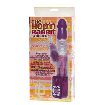 Doc Johnson Hope Rabbit, Вибромассажер с клиторальным стимулятором и другие товары Doc Johnson с фото Doc Johnson Hope Rabbit, Вибромассажер с клиторальным стимулятором и другие товары Doc Johnson с фото
