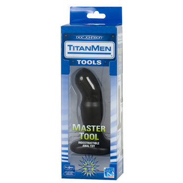 Doc Johnson Master Tool 14 см, Анальный стимулятор с двумя степенями шероховатости и другие товары Doc Johnson с фото Doc Johnson Master Tool 14 см, Анальный стимулятор с двумя степенями шероховатости и другие товары Doc Johnson с фото