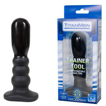 Doc Johnson Trainer Tool 14 см, Анальный стимулятор с увеличенной головкой Doc Johnson Trainer Tool 14 см, Анальный стимулятор с увеличенной головкой