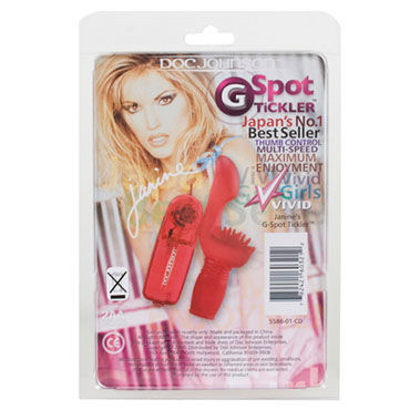 Doc Johnson G-spot Tickler, Вибростимулятор точки G и другие товары Doc Johnson с фото Doc Johnson G-spot Tickler, Вибростимулятор точки G и другие товары Doc Johnson с фото
