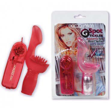 Doc Johnson G-spot Tickler, Вибростимулятор точки G Doc Johnson G-spot Tickler, Вибростимулятор точки G