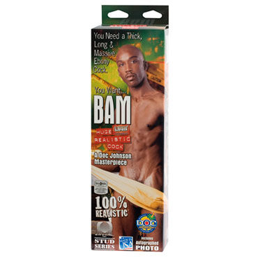 Doc Johnson Black Bam, Реалистичный фаллоимитатор и другие товары Doc Johnson с фото Doc Johnson Black Bam, Реалистичный фаллоимитатор и другие товары Doc Johnson с фото