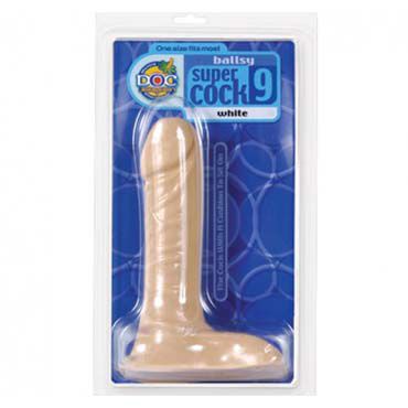 Doc Johnson Super Cock 20,5 см, телесный, Фаллоимитатор с мошонкой на прочной присоске и другие товары Doc Johnson с фото Doc Johnson Super Cock 20,5 см, телесный, Фаллоимитатор с мошонкой на прочной присоске и другие товары Doc Johnson с фото
