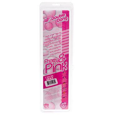 Doc Johnson Pretty And Pink, Двухсторонний рельефный фаллоимитатор и другие товары Doc Johnson с фото Doc Johnson Pretty And Pink, Двухсторонний рельефный фаллоимитатор и другие товары Doc Johnson с фото