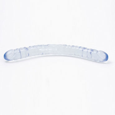 Doc Johnson Crystal Jellies Double, прозрачный - фото, отзывы Doc Johnson Crystal Jellies Double, прозрачный - фото, отзывы