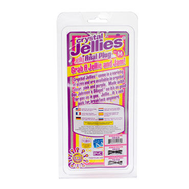Doc Johnson Crystal Jellies Medium, розовый, Анальная пробка среднего размера и другие товары Doc Johnson с фото Doc Johnson Crystal Jellies Medium, розовый, Анальная пробка среднего размера и другие товары Doc Johnson с фото