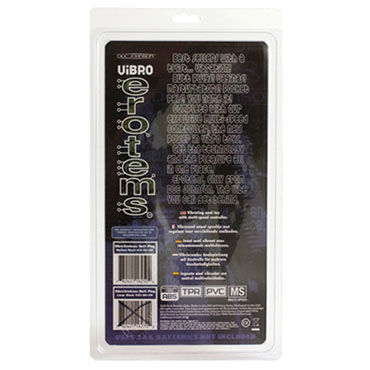 Doc Johnson Erotems Medium, черный, Анальная пробка с вибрацией и другие товары Doc Johnson с фото Doc Johnson Erotems Medium, черный, Анальная пробка с вибрацией и другие товары Doc Johnson с фото