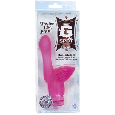 Doc Johnson Japanese G-spot, фиолетовый - Массажер точки G c щетинками - купить в секс шопе Doc Johnson Japanese G-spot, фиолетовый - Массажер точки G c щетинками - купить в секс шопе