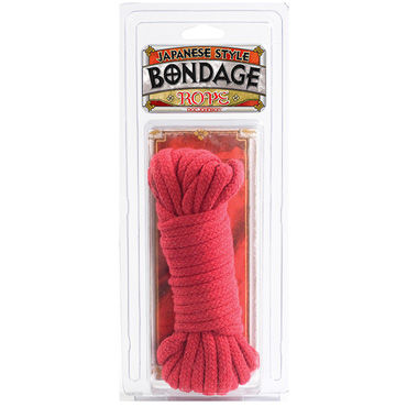 Doc Johnson Rope, красный - Бондаж для связывания - купить в секс шопе Doc Johnson Rope, красный - Бондаж для связывания - купить в секс шопе