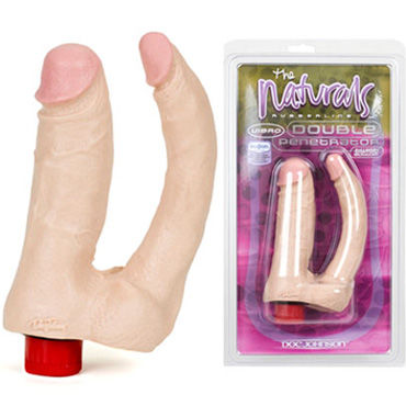 Doc Johnson Double Penetrator, Анально-вагинальный вибратор Doc Johnson Double Penetrator, Анально-вагинальный вибратор