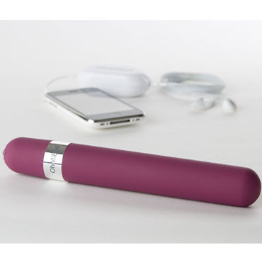 OhMiBod Freestyle Plum, фиолетовый - Вибратор с возможностью выбора ритма - купить в секс шопе OhMiBod Freestyle Plum, фиолетовый - Вибратор с возможностью выбора ритма - купить в секс шопе