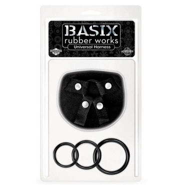 Pipedream Basix Rubber Works Universal Harness - Трусы для страпонов - купить в секс шопе Pipedream Basix Rubber Works Universal Harness - Трусы для страпонов - купить в секс шопе