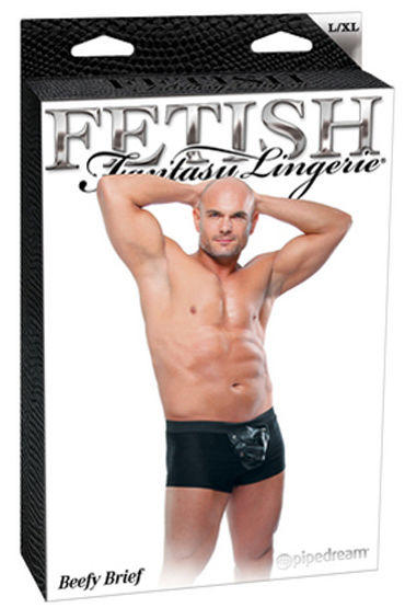 Fetish Fantasy Beefy Brief - Со съемным клапаном - купить в секс шопе Fetish Fantasy Beefy Brief - Со съемным клапаном - купить в секс шопе