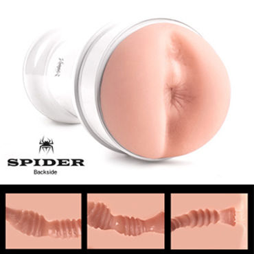 Spider Backside Hands Free, черный, Мастурбатор-попка с креплением и другие товары Spider с фото Spider Backside Hands Free, черный, Мастурбатор-попка с креплением и другие товары Spider с фото