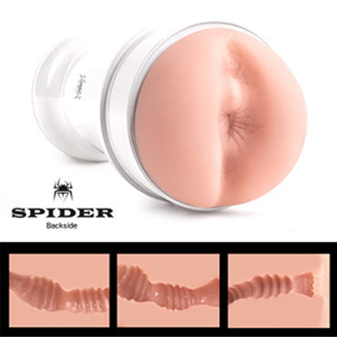 Spider Backside Hands Free, белый, Мастурбатор-попка с креплением и другие товары Spider с фото Spider Backside Hands Free, белый, Мастурбатор-попка с креплением и другие товары Spider с фото
