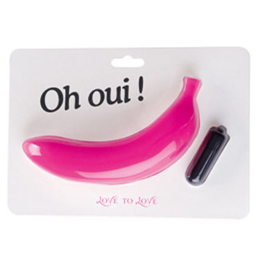 Love To Love Oh Oui Dildo, Вибратор в форме банана Love To Love Oh Oui Dildo, Вибратор в форме банана