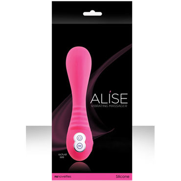 NS Novelties Alise, розовый, Многофункциональный вибромассажер NS Novelties Alise, розовый, Многофункциональный вибромассажер