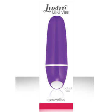 NS Novelties Lustre, фиолетовый, Водонепроницаемый мини-вибратор NS Novelties Lustre, фиолетовый, Водонепроницаемый мини-вибратор