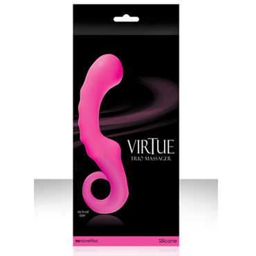 NS Novelties Virtue Trio, розовый, Водонепроницаемый стильный вибратор NS Novelties Virtue Trio, розовый, Водонепроницаемый стильный вибратор