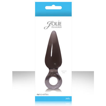 NS Novelties Jolie, серый, Анальная пробка маленького размера NS Novelties Jolie, серый, Анальная пробка маленького размера