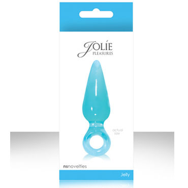 NS Novelties Jolie, бирюзовый, Анальная пробка среднего размера NS Novelties Jolie, бирюзовый, Анальная пробка среднего размера