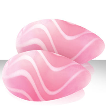 NS Novelties Crystal Kegel Eggs, розовый - Вагинальные шарики из стекла - купить в секс шопе NS Novelties Crystal Kegel Eggs, розовый - Вагинальные шарики из стекла - купить в секс шопе