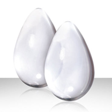 NS Novelties Crystal Kegel Eggs, прозрачный - фото, отзывы NS Novelties Crystal Kegel Eggs, прозрачный - фото, отзывы
