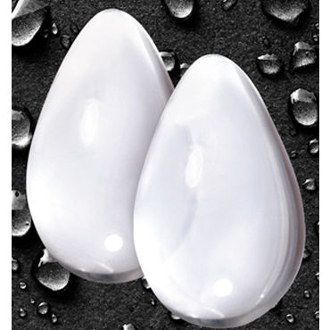 NS Novelties Crystal Kegel Eggs, прозрачный, Вагинальные шарики из стекла, большие и другие товары NS Novelties с фото NS Novelties Crystal Kegel Eggs, прозрачный, Вагинальные шарики из стекла, большие и другие товары NS Novelties с фото