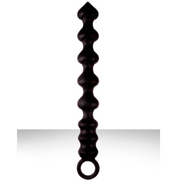 NS Novelties анальная цепочка из силикона Perles Damour, Анальный массажер, черный NS Novelties анальная цепочка из силикона Perles Damour, Анальный массажер, черный