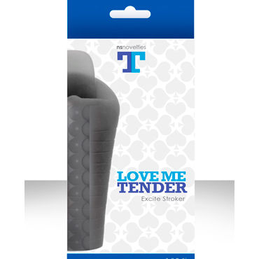 NS Novelties мастурбатор рельефный Love me tender Excite, Супермягкий NS Novelties мастурбатор рельефный Love me tender Excite, Супермягкий