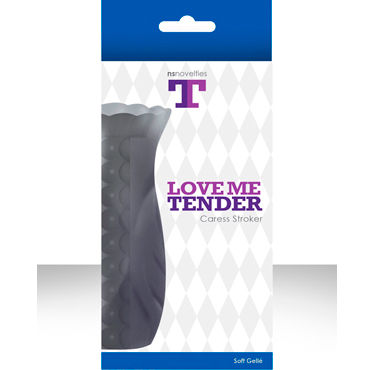 NS Novelties мастурбатор текстурированный Love me tender Caress, Супер мягкий NS Novelties мастурбатор текстурированный Love me tender Caress, Супер мягкий
