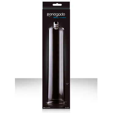 NS Novelties колба Renegade Mans Cylinder 5 см для помпы, Для помп NS Novelties колба Renegade Mans Cylinder 5 см для помпы, Для помп