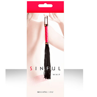 NS Novelties плетка Sinful Whip, Многохвостая NS Novelties плетка Sinful Whip, Многохвостая