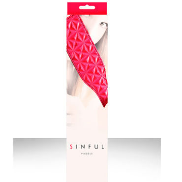 NS Novelties шлепалка Sinful Paddle, С рисунком NS Novelties шлепалка Sinful Paddle, С рисунком
