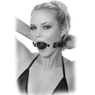 Pipedream кляп Breathable Ball Gag черный - фото, отзывы Pipedream кляп Breathable Ball Gag черный - фото, отзывы