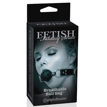 Pipedream кляп Breathable Ball Gag черный, С шариком Pipedream кляп Breathable Ball Gag черный, С шариком