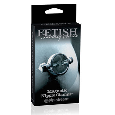 Pipedream Magnetic Nipple Clamps, Металлические зажимы на соски с магнитами Pipedream Magnetic Nipple Clamps, Металлические зажимы на соски с магнитами
