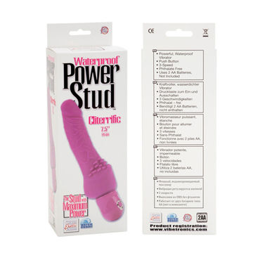 California Exotic Power Stud Cliterrific, розовый - Вибратор с клиторальной стимуляцией - купить в секс шопе California Exotic Power Stud Cliterrific, розовый - Вибратор с клиторальной стимуляцией - купить в секс шопе