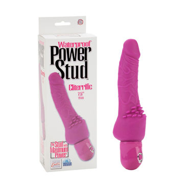 California Exotic Power Stud Cliterrific, розовый, Вибратор с клиторальной стимуляцией California Exotic Power Stud Cliterrific, розовый, Вибратор с клиторальной стимуляцией
