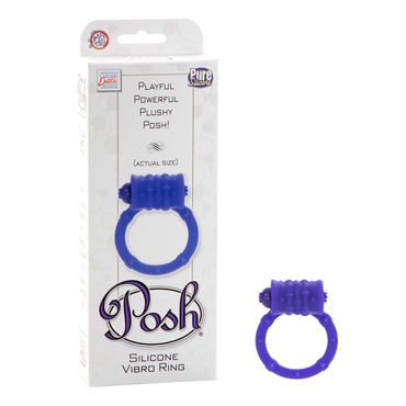 California Exotic Posh Silicone Vibro Rings, фиолетовый, Эрекционное кольцо с виброэлементом California Exotic Posh Silicone Vibro Rings, фиолетовый, Эрекционное кольцо с виброэлементом