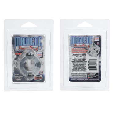 California Exotic Magnetic Power Rings, прозрачный - Двойное эрекционное кольцо - купить в секс шопе California Exotic Magnetic Power Rings, прозрачный - Двойное эрекционное кольцо - купить в секс шопе