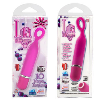 California Exotic Lia Mini-Massager Collection Pleasure “O” - Силиконовый мини вибратор с 10 функциями - купить в секс шопе California Exotic Lia Mini-Massager Collection Pleasure “O” - Силиконовый мини вибратор с 10 функциями - купить в секс шопе